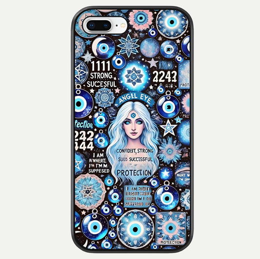 Angel Aura Shield Glass Case For iPhone 16 Pro by Custom World