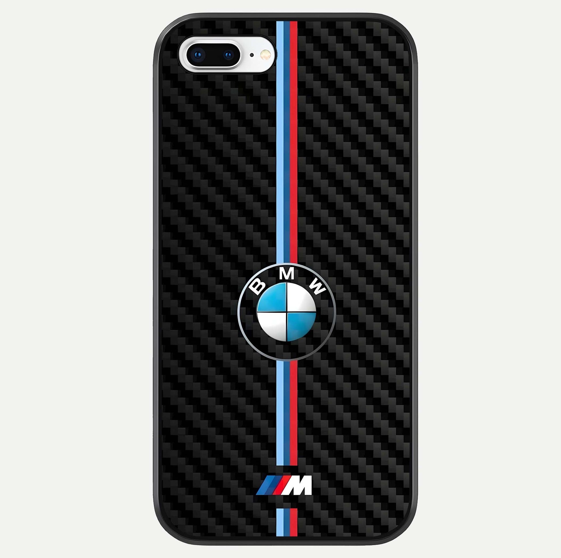 BMW Pattern Glass Case For iPhone 7 Plus by Custom World