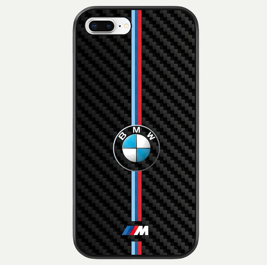 BMW Pattern Glass Case For iPhone 7 Plus by Custom World