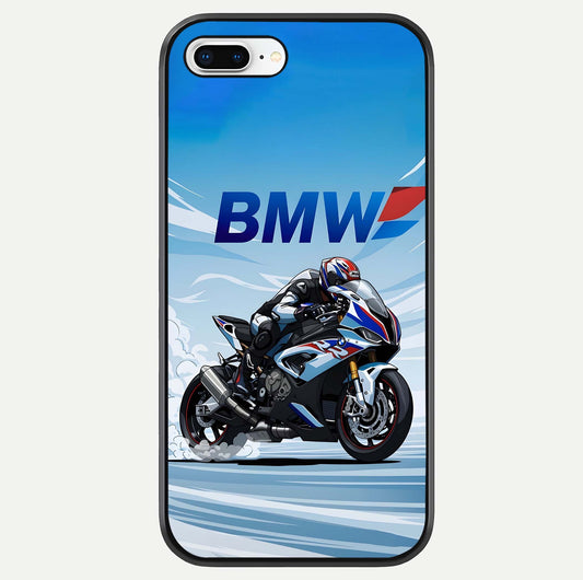 BMW Power Drift Glass Case For iPhone 7 Plus by Custom World