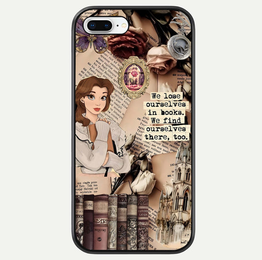 Bookish Dream World Glass Case For iPhone 7 Plus by Custom World
