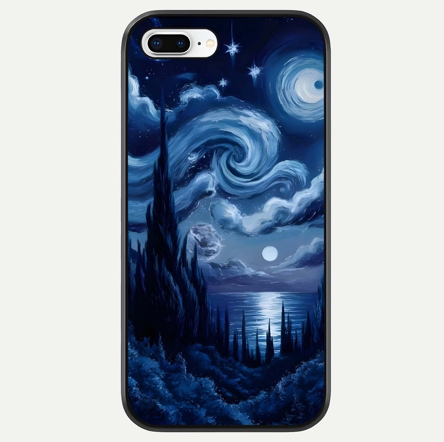 Celestial Dream Van Gogh Glass Case For iPhone 7 Plus by Custom World