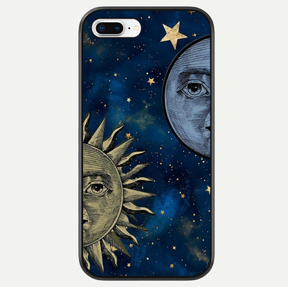 Celestial Moon With Sun Glass Case For iPhone 7 Plus by Custom World