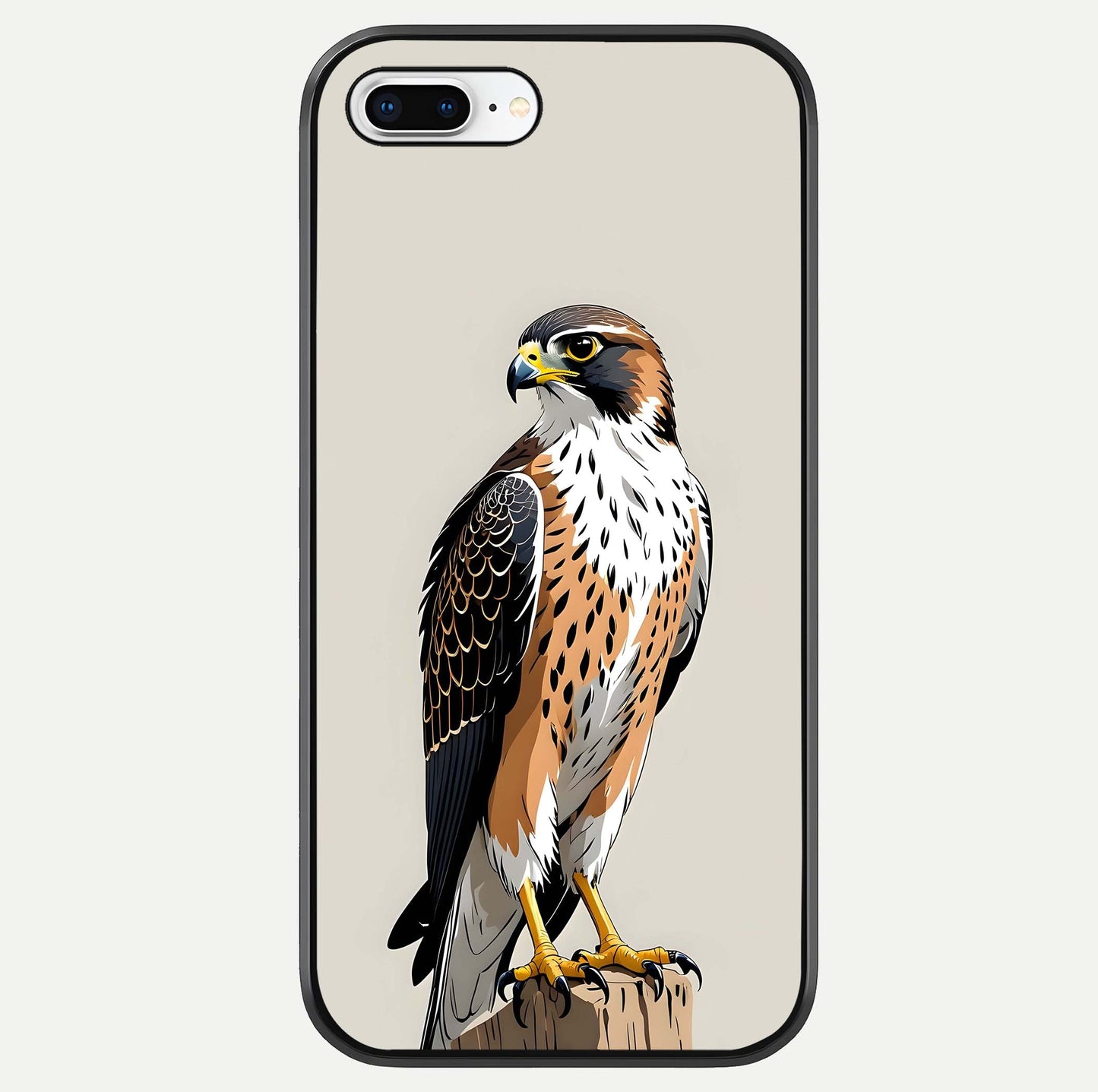 Clever Eagle Glass Case For iPhone 7 Plus by Custom World