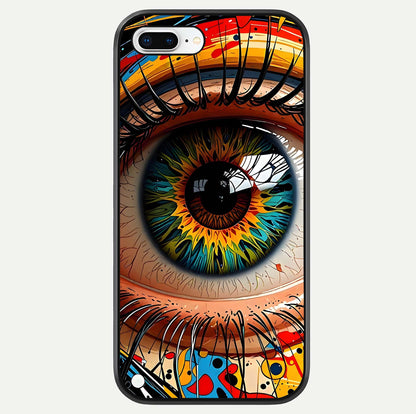 Colorful Eye Glass Case For iPhone 7 Plus by Custom World