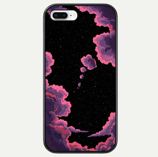 Cosmic Cloud Journey Glass Case For iPhone 7 Plus by Custom World