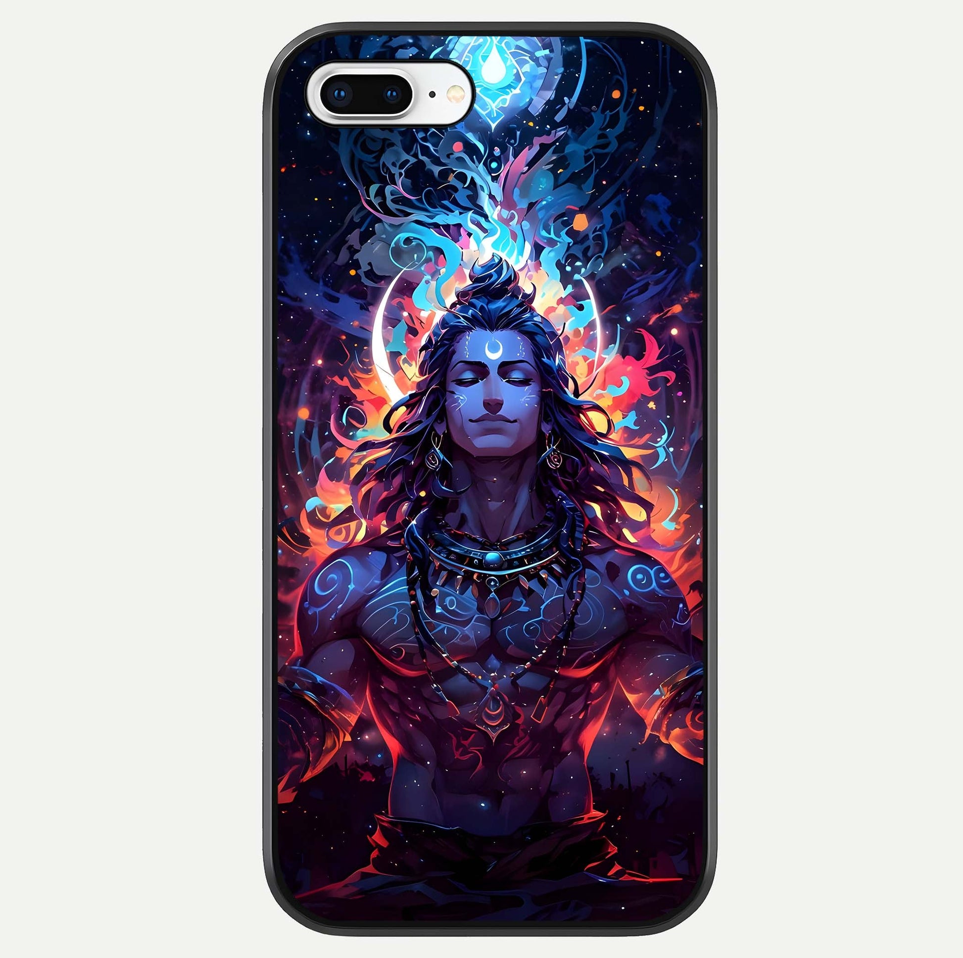 Divine Fire Shiv Glass Case For iPhone 7 Plus by Custom World