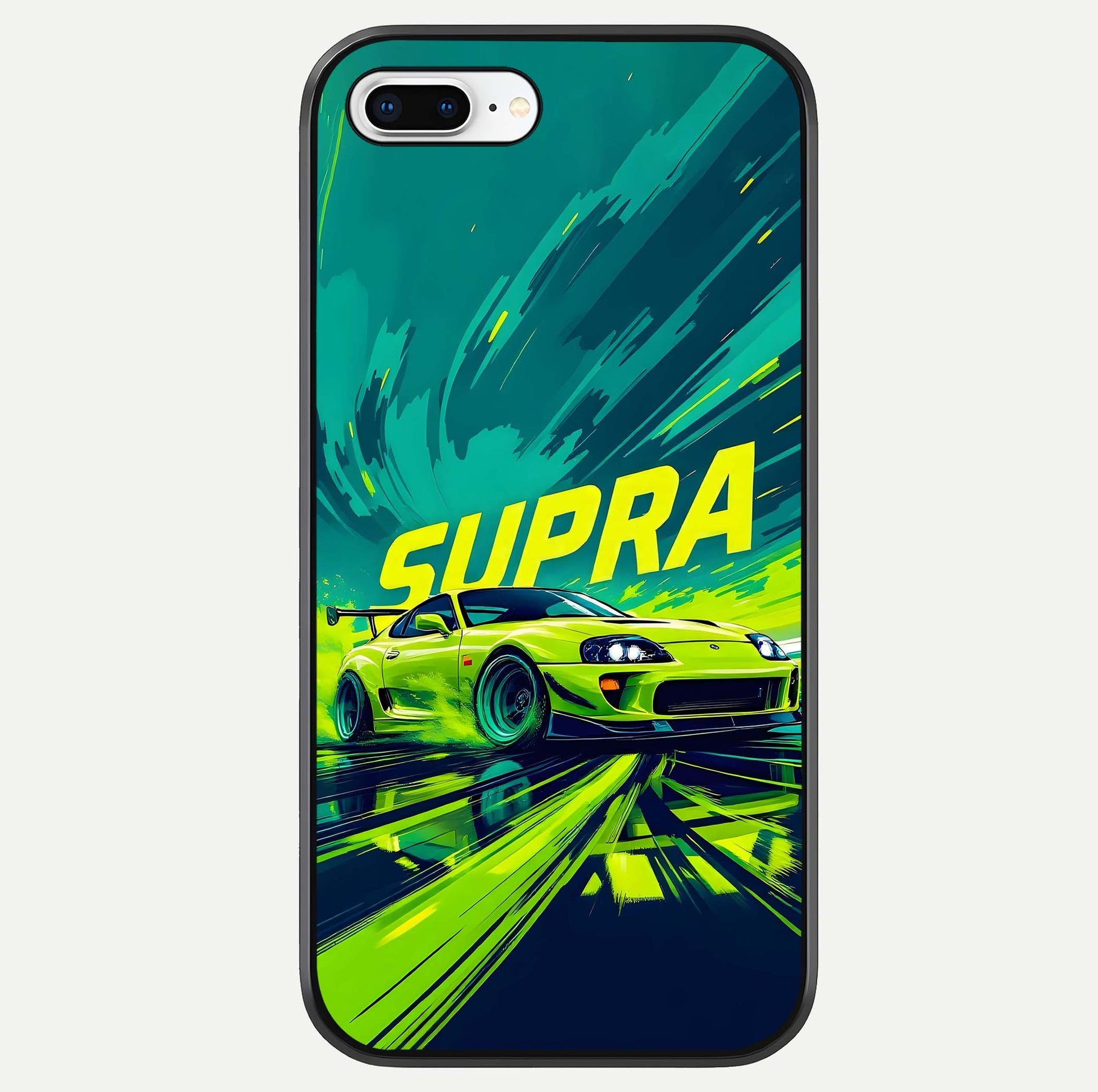 Electric Supra Thunder Glass Case For iPhone 7 Plus by Custom World