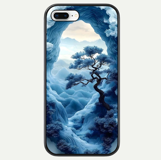 Frozen Serenity Gate Glass Case For iPhone 7 Plus by Custom World
