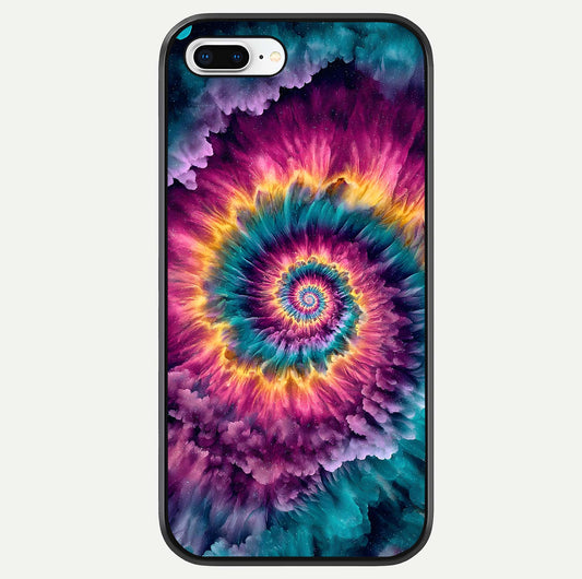 Galactic Spiral Burst Glass Case For iPhone 7 Plus by Custom World