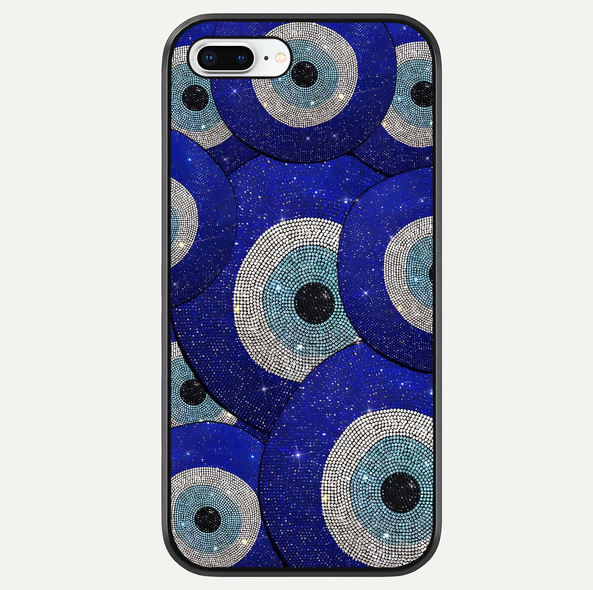 Galaxy Eye Flow Glass Case For iPhone 7 Plus by Custom World