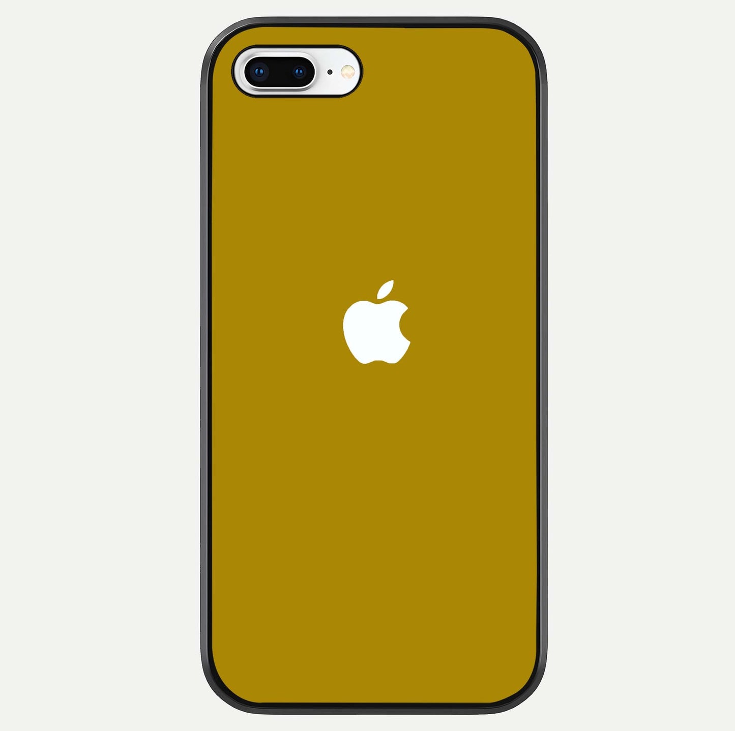Golden Luxe Aura Glass Case For iPhone 7 Plus by Custom World