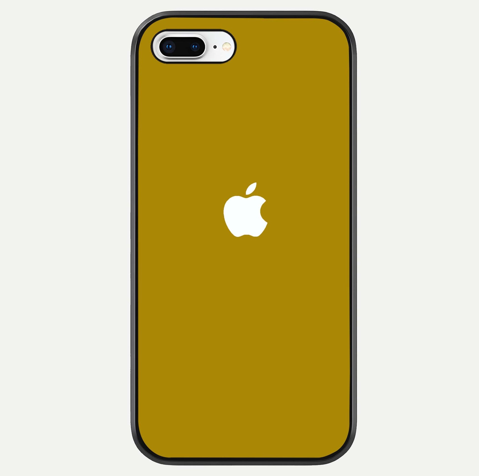 Golden Luxe Aura Glass Case For iPhone 7 Plus by Custom World