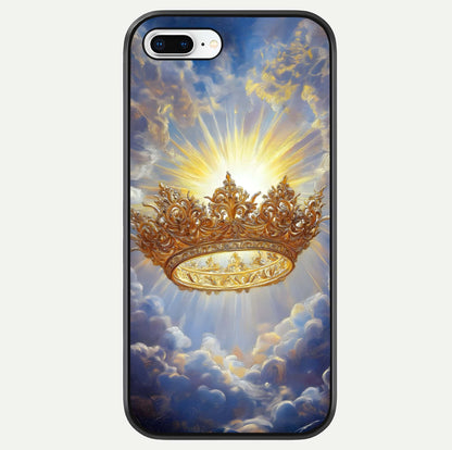 Heavenly Crown Light Glass Case For iPhone 7 Plus by Custom World