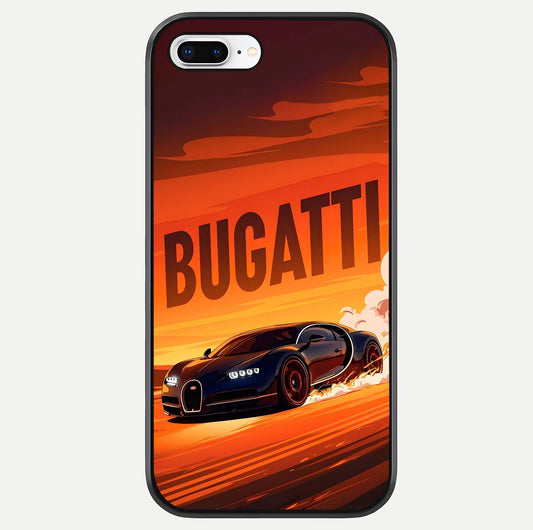 Inferno Bugatti Storm Glass Case For iPhone 7 Plus by Custom World