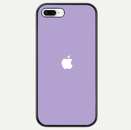 Lavender Soft Minimal Glass Case For iPhone 7 Plus by Custom World