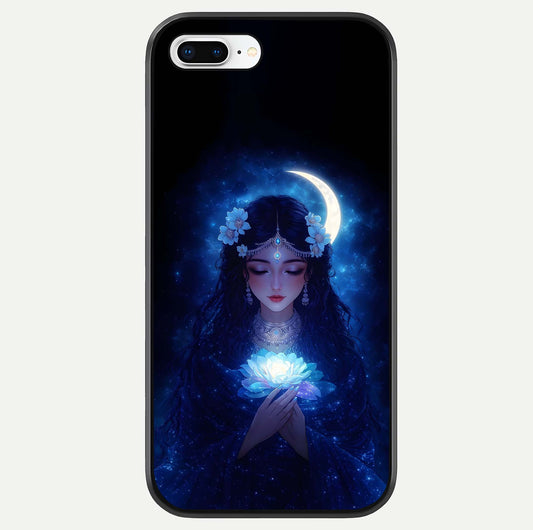 Mystic Moon Queen Glass Case For iPhone 7 Plus by Custom World