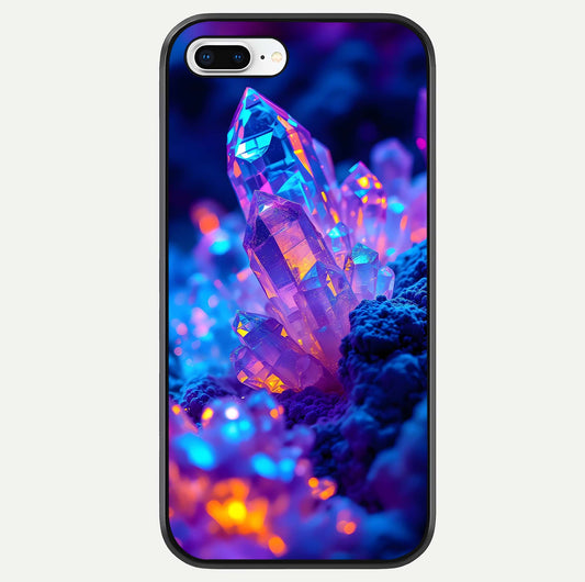 Neon Aura Shards Glass Case For iPhone 7 Plus by Custom World