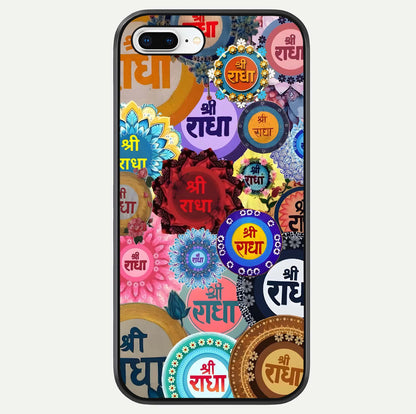 Radha Divine Bloom Glass Case For iPhone 7 Plus by Custom World