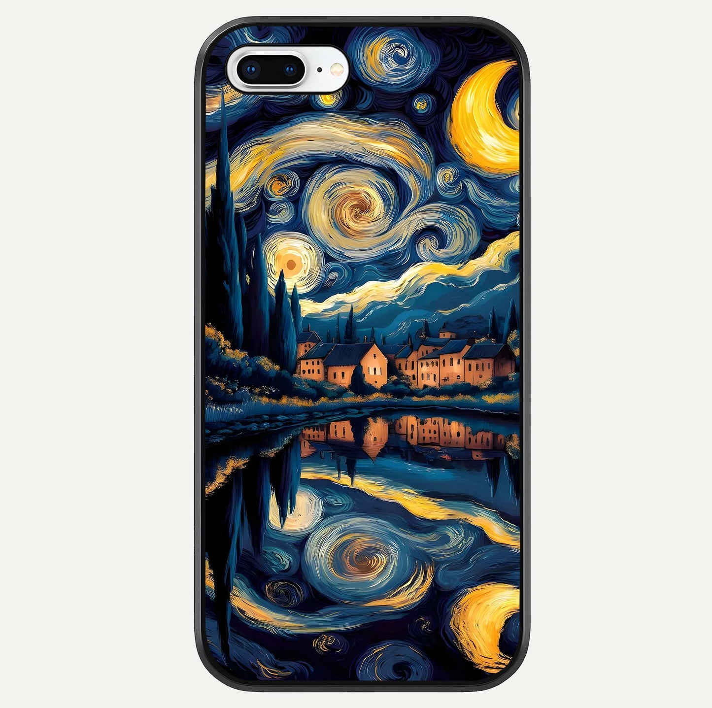 Starry Sky Serenity Glass Case For iPhone 7 Plus by Custom World