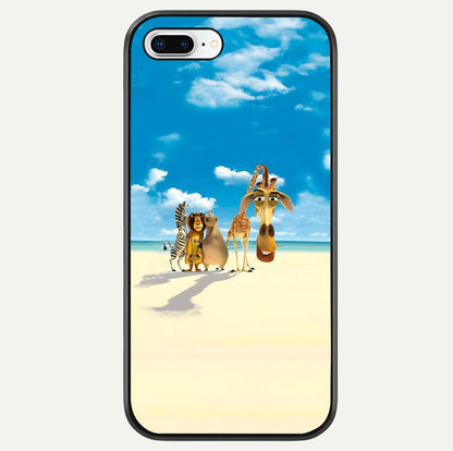 Tropical Fun Squad Glass Case For iPhone 7 Plus by Custom World