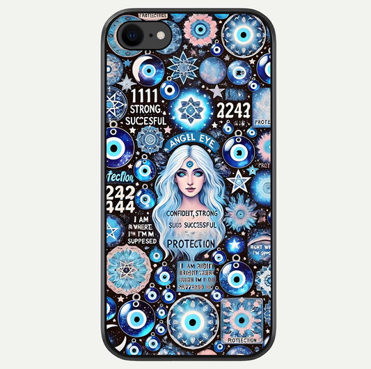 Angel Aura Shield Glass Case For iPhone 16 Pro by Custom World