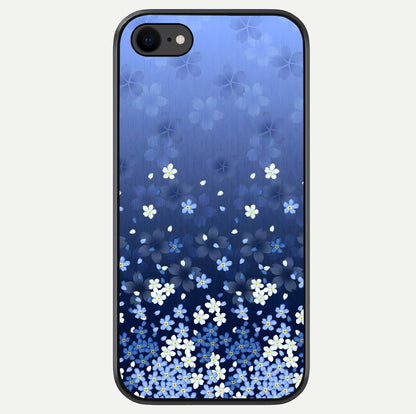 Blue Starry Glass Case For iPhone 8 by Custom World