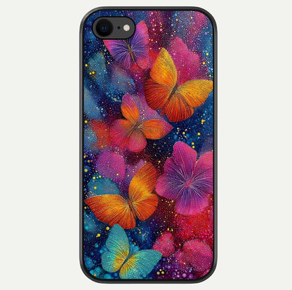 Butterfly Dream Mist Glass Case For iPhone 8 by Custom World