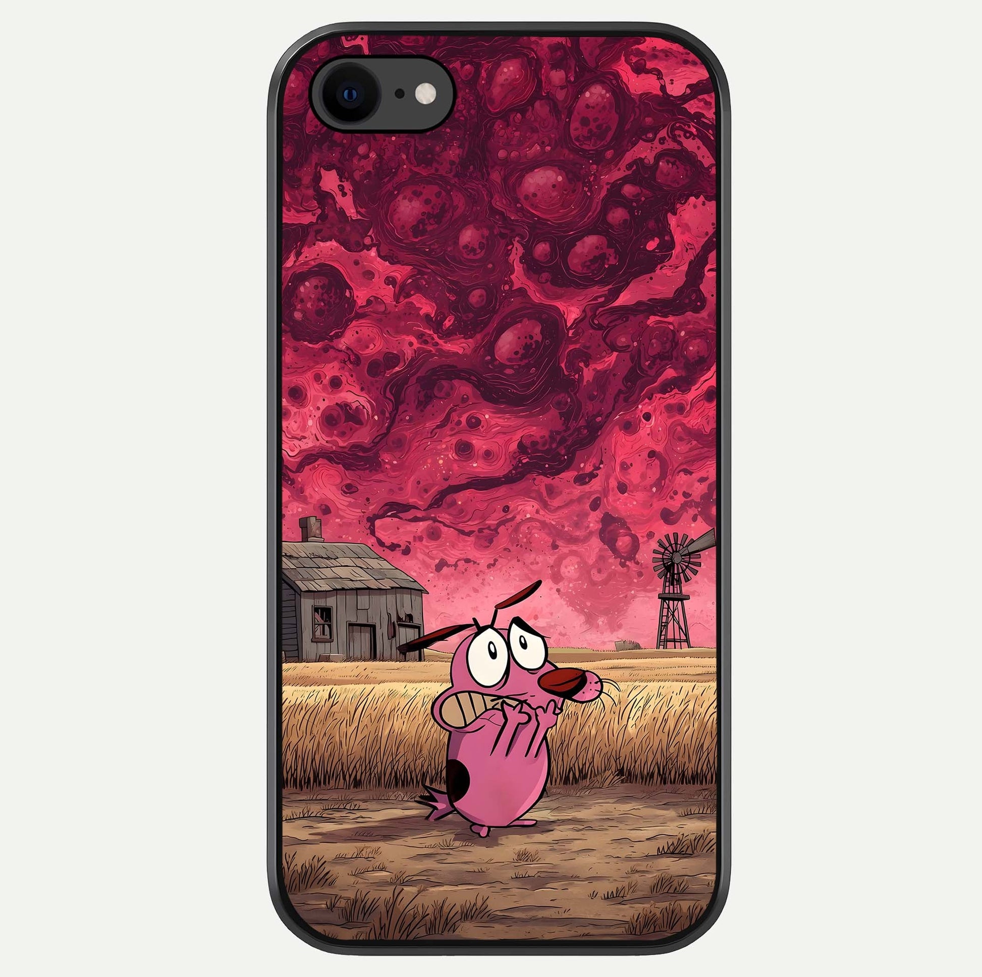 Courage Under Sky Glass Case For iPhone 8 by Custom World