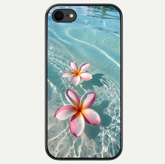 Floating Bloom Bliss Glass Case For iPhone 8 by Custom World