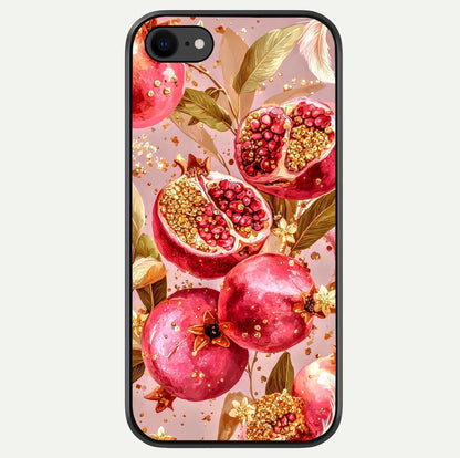 Golden Bloom Glow Glass Case For iPhone 8 by Custom World