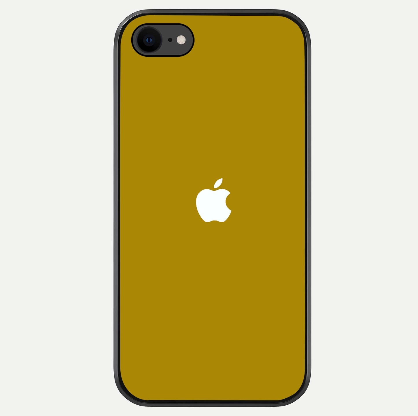 Golden Luxe Aura Glass Case For iPhone 8 by Custom World