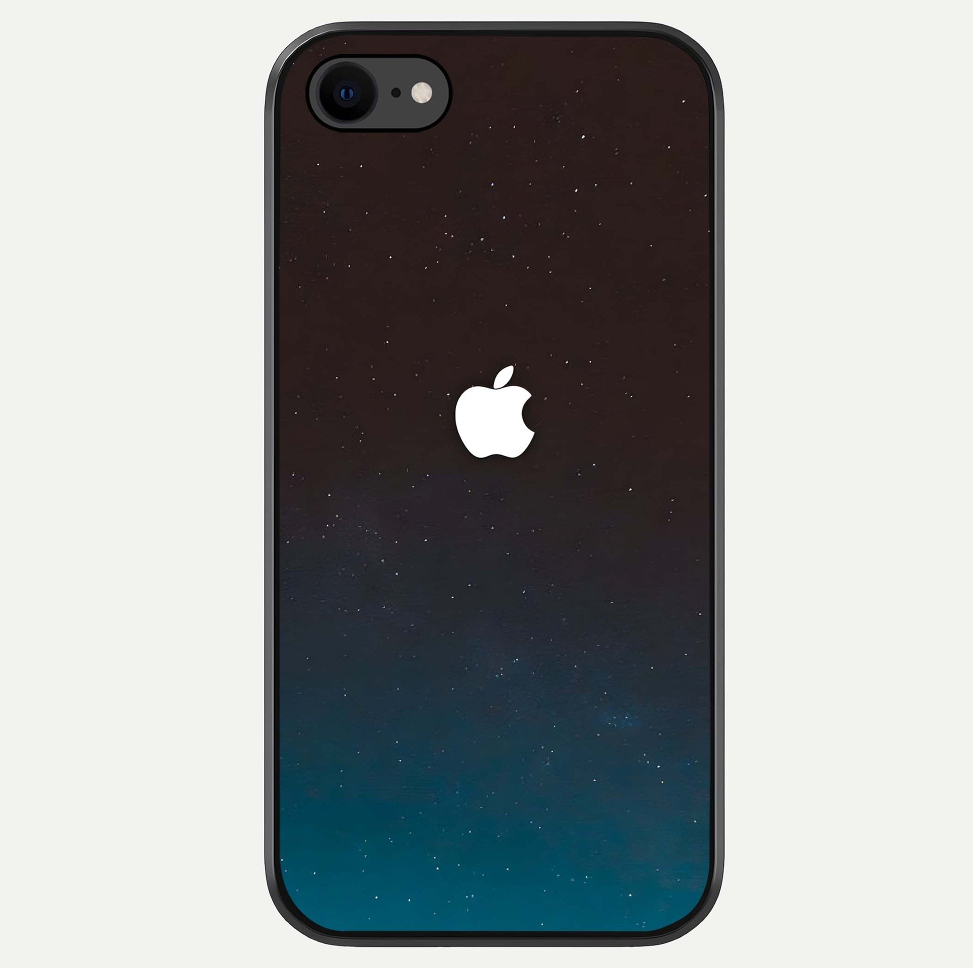 Green Emerald Apple Logo Glass Case For iPhone 8 by Custom World