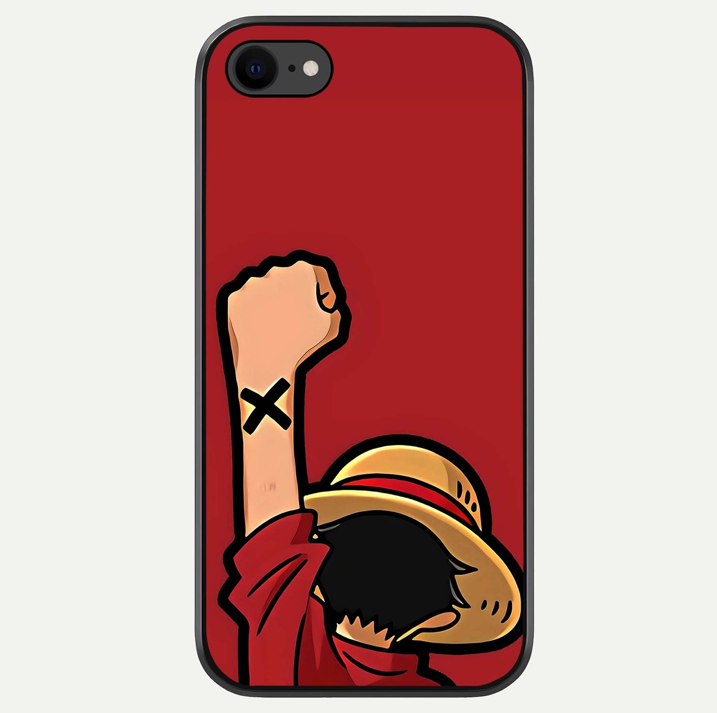 Luffy X Spirit Glass Case For iPhone 8 by Custom World