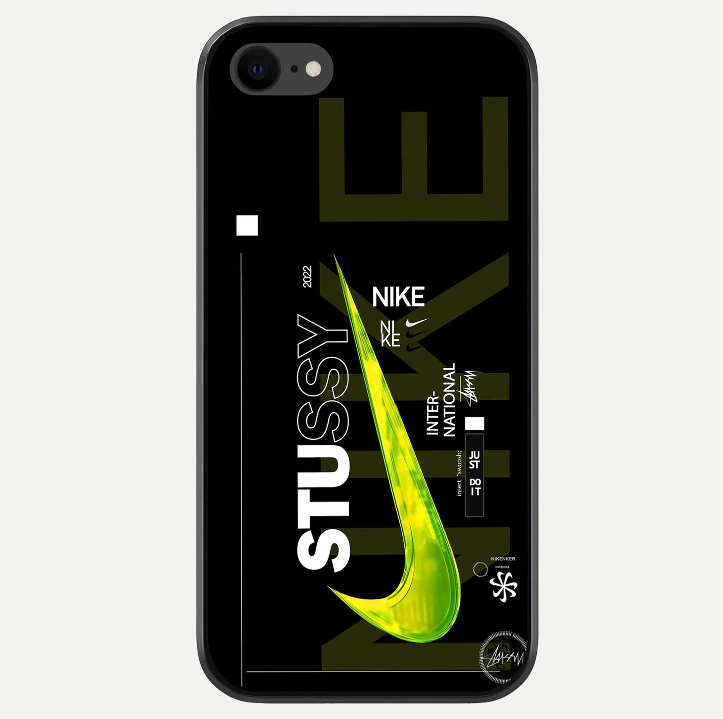 Neon Street Edition Glass Case For iPhone 8 by Custom World