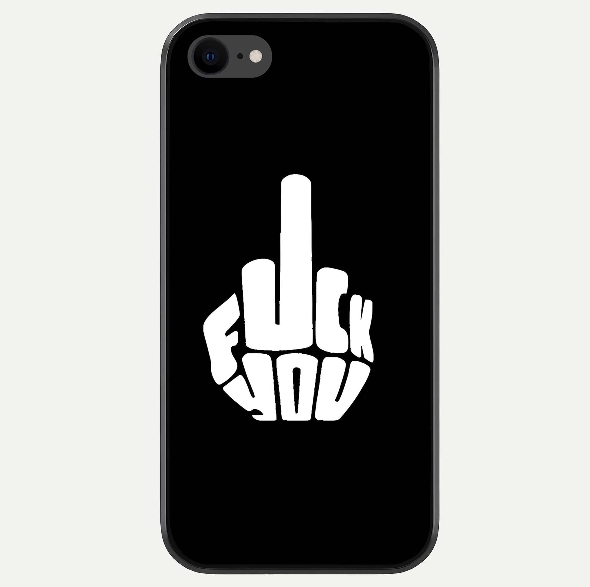Rebel Mode On Glass Case For iPhone 8 by Custom World