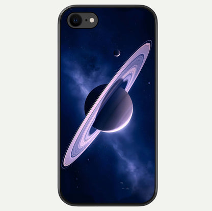 Saturn Ring Mystique Glass Case For iPhone 8 by Custom World