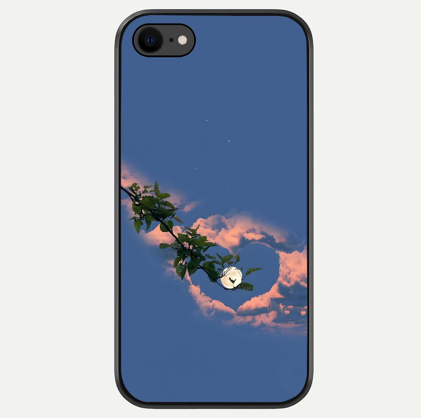 Sky Under Tree Glass Case For iPhone 8 by Custom World
