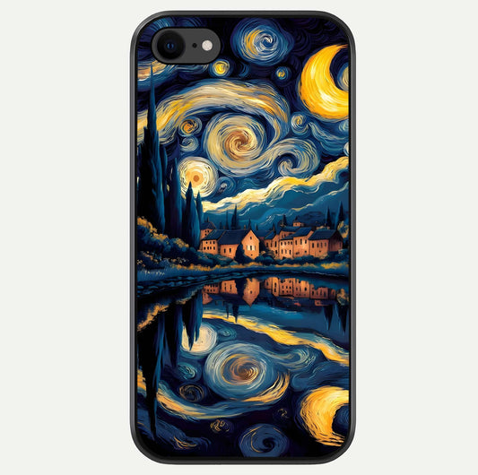 Starry Sky Serenity Glass Case For iPhone 8 by Custom World