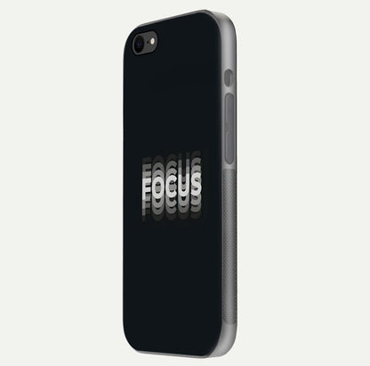 Mono Focus Vision Glass Case for iPhone 8 side-angle image showing smooth reflection and minimal tones