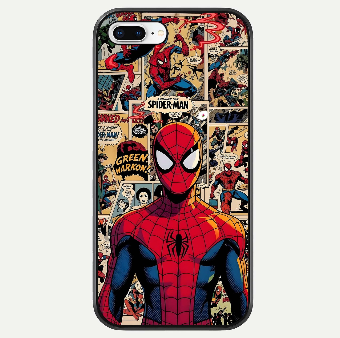 Aesthetic Spider Glass Case For iPhone 16 Pro by Custom World