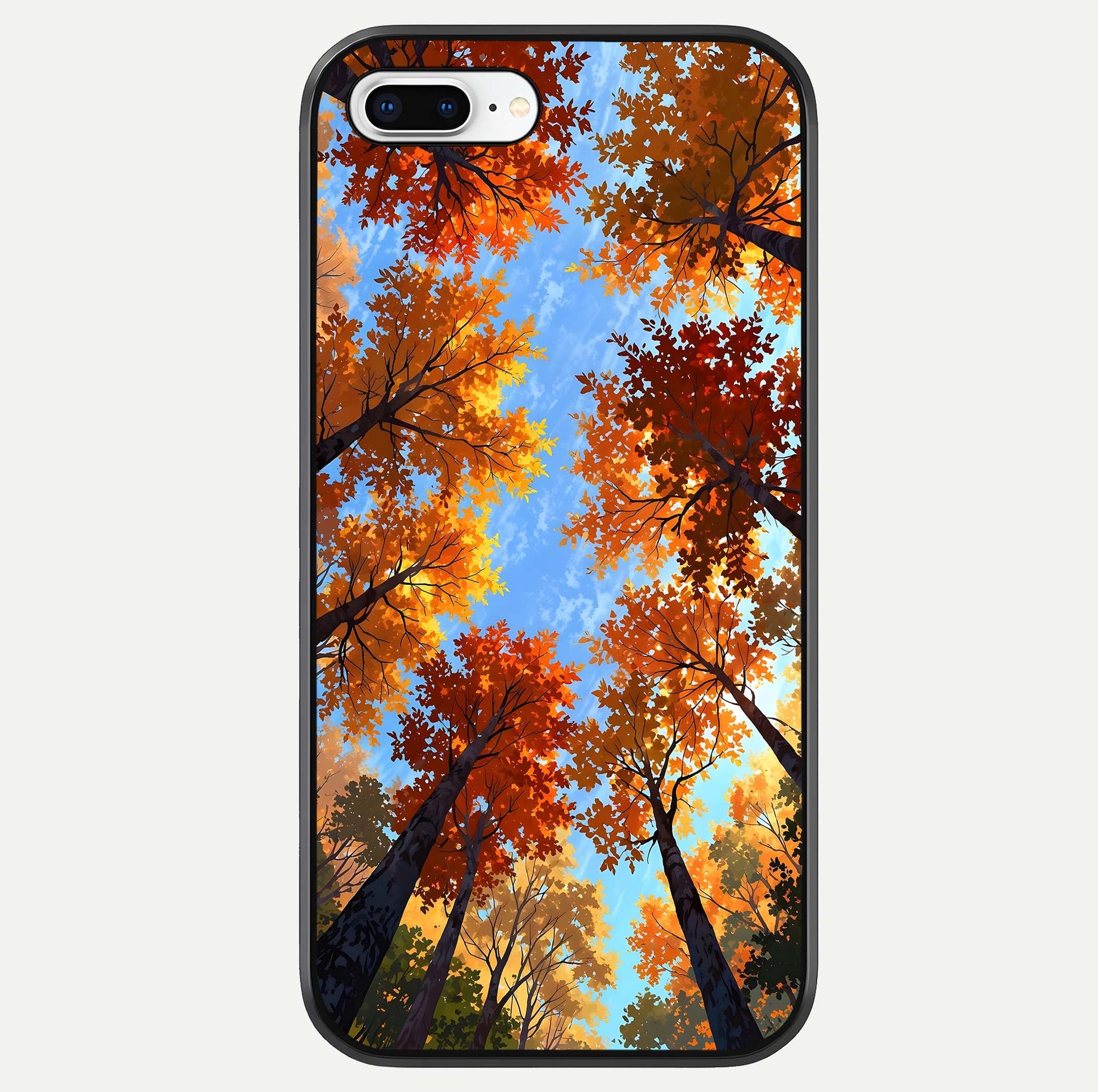Autumn Sky Rise Glass Case For iPhone 16 Pro by Custom World