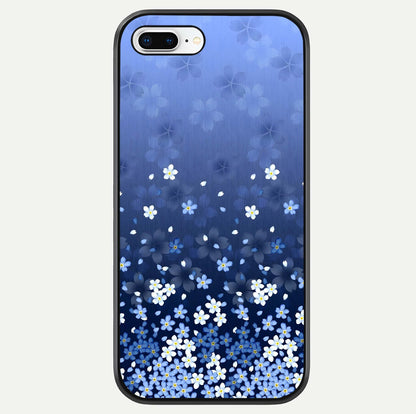 Blue Starry Glass Case For iPhone 8 Plus by Custom World