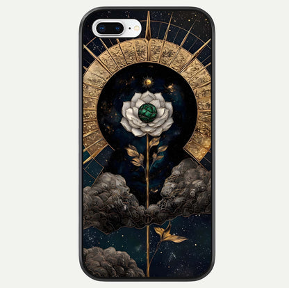 Celestial Lotus Morang Glass Case For iPhone 8 Plus by Custom World