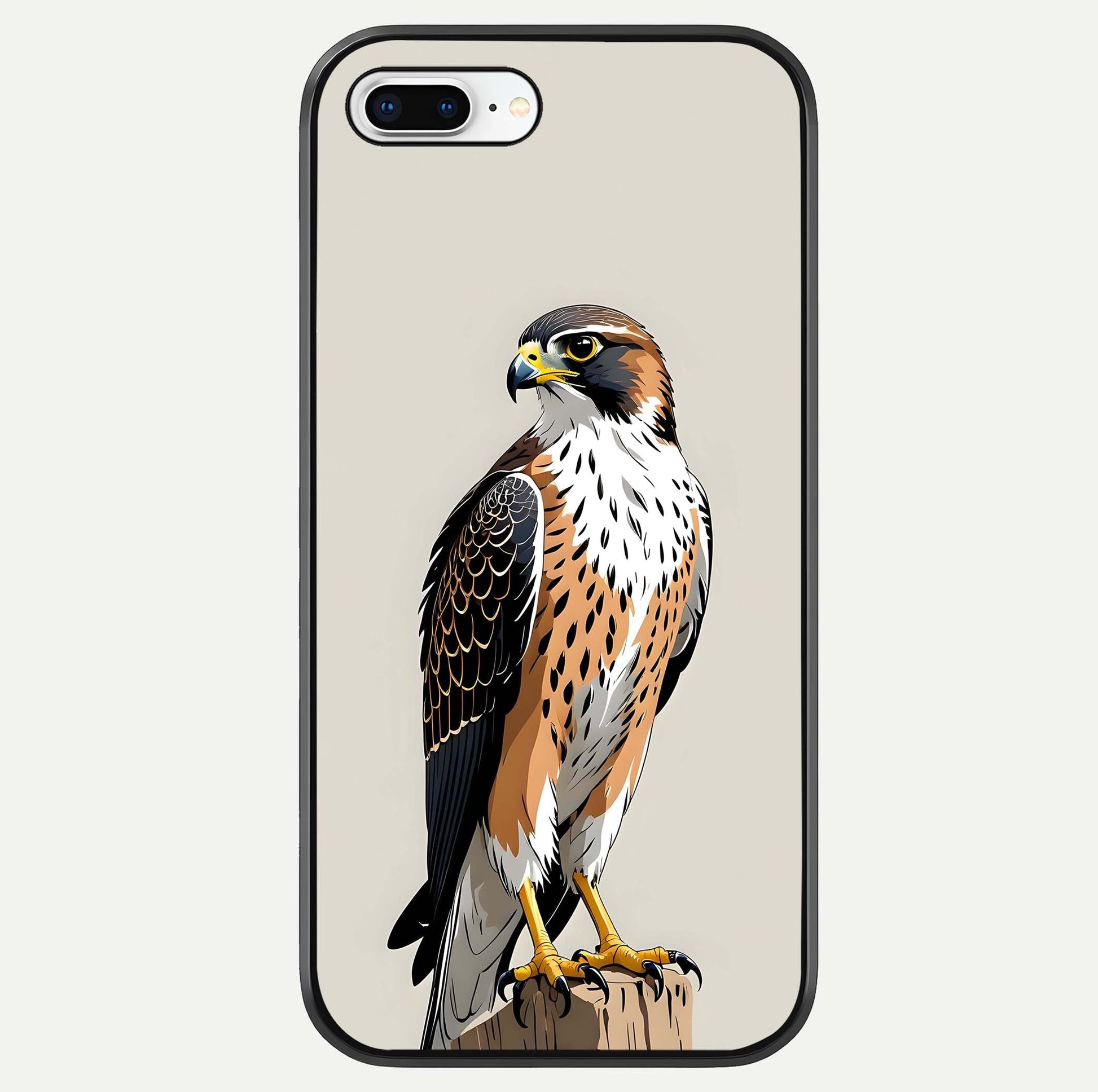 Clever Eagle Glass Case For iPhone 8 Plus by Custom World