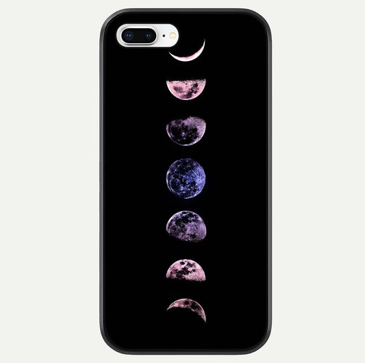 Crimson All Planets Glass Case For iPhone 8 Plus by Custom World