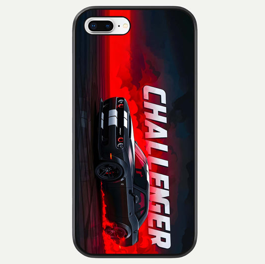 Crimson Challenger Fury Glass Case For iPhone 8 Plus by Custom World
