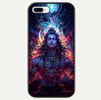 Divine Fire Shiv Glass Case For iPhone 8 Plus by Custom World
