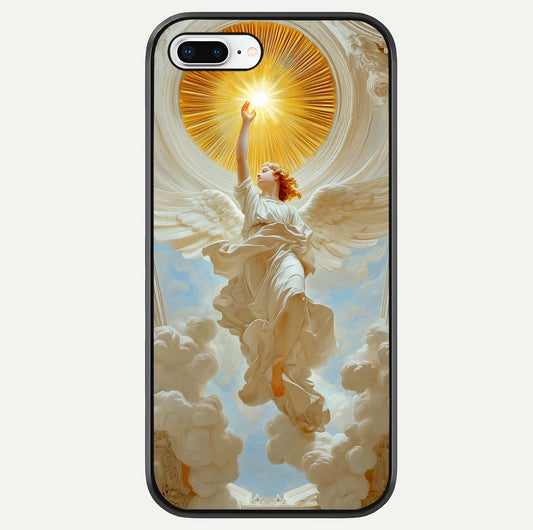Divine Light Angel Glass Case For iPhone 8 Plus by Custom World