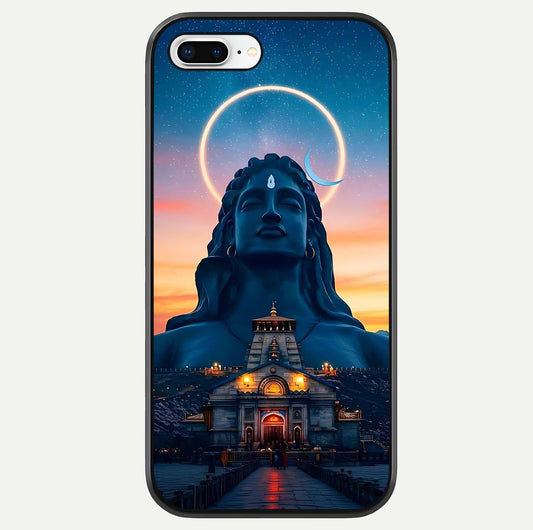 Eternal Shiva Aura Glass Case For iPhone 8 Plus by Custom World